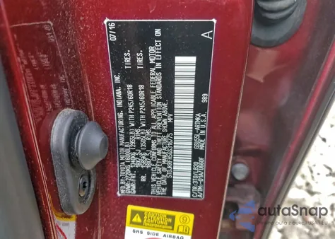 2016 Toyota Highlander Xle z USA, uszkodzony, nr VIN 5TDJKRFH5GS316775